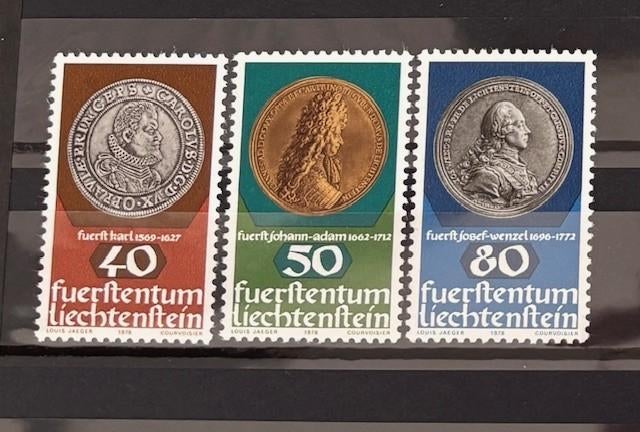 Liechtenstein, Mi 710-712, PF, Verzenden, Overige landen, Postfris