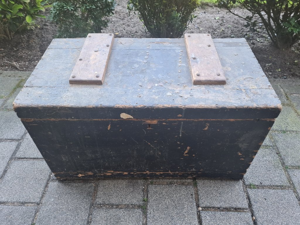 Zeer oude (scheeps)kist - vintage, Ophalen