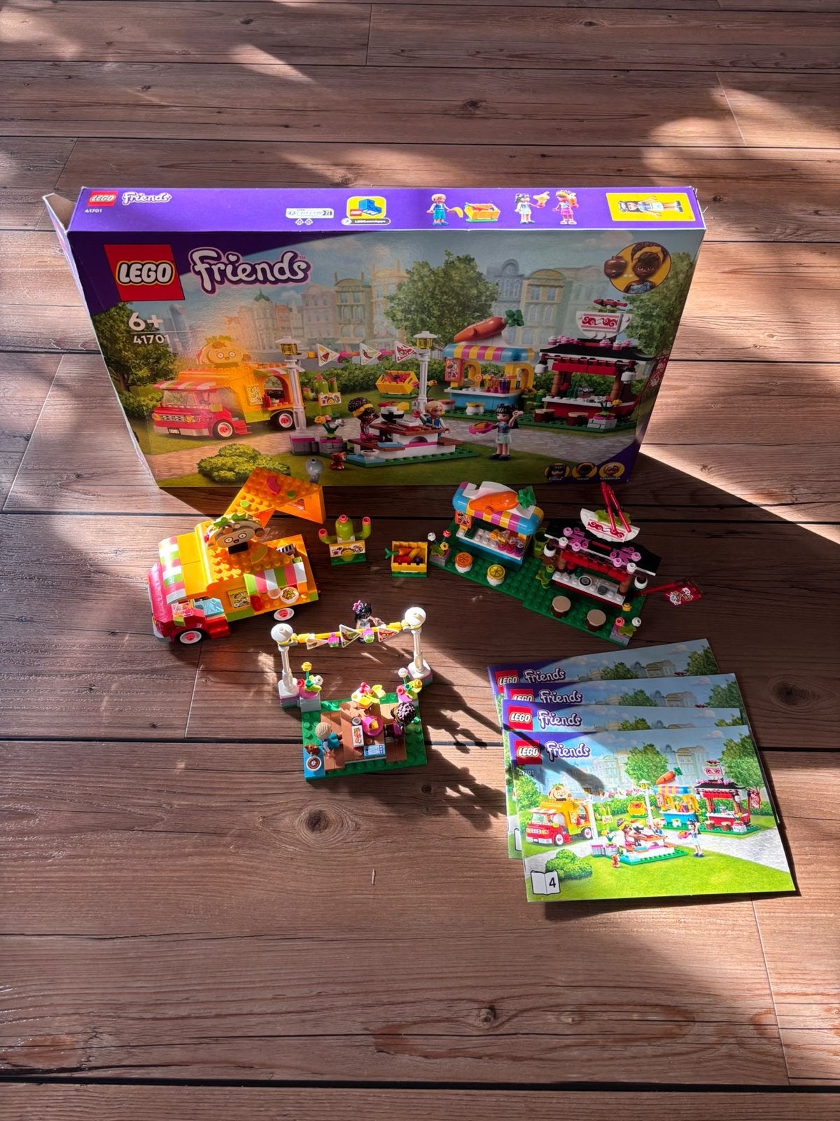 LEGO Friends Heartlake City Straatvoedselmarkt (41701), Ophalen of Verzenden, Zo goed als nieuw