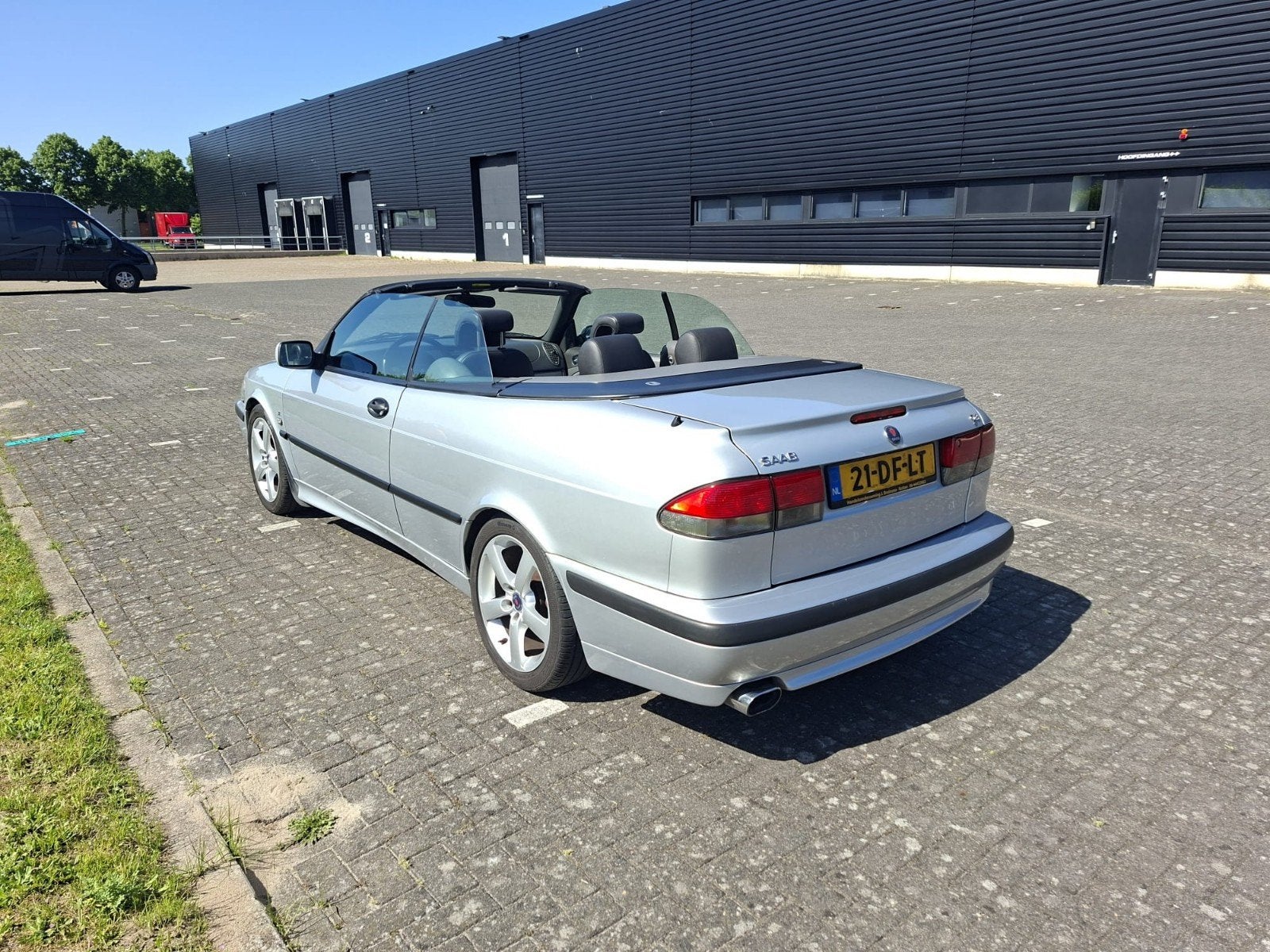 Saab 9-3 2.0 T Cabrio 1999 Grijs, foto 4