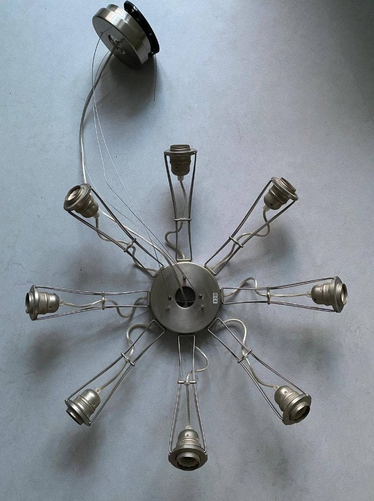 matrix yaacov kaufman lumina hanglamp, Ophalen of Verzenden, Gebruikt, Metaal