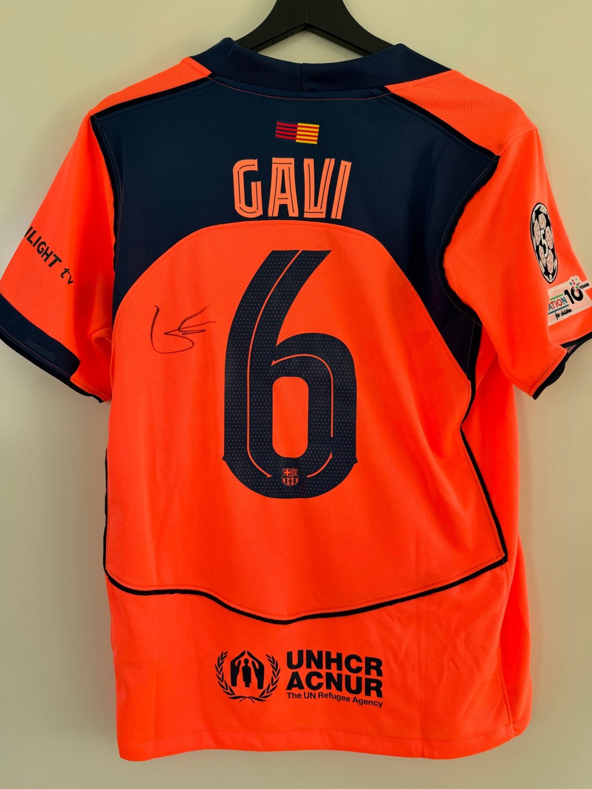 Gesigneerd Gavi shirt met bewijs, Ophalen of Verzenden
