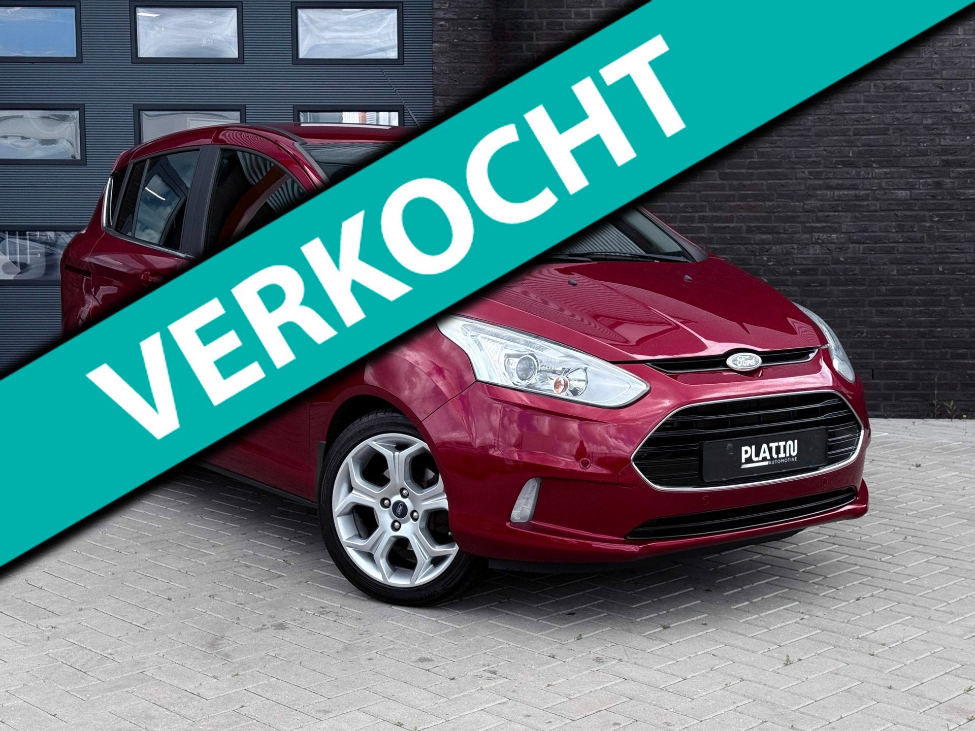 Ford B-Max 1.0 EcoBoost Titanium 2018|Camera|Dealer onderh., Voorwielaandrijving, Gebruikt, Origineel Nederlands, Bedrijf