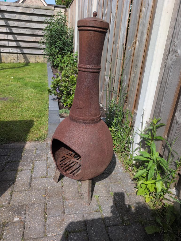 Potkachel van gietijzer, Ophalen, Gebruikt