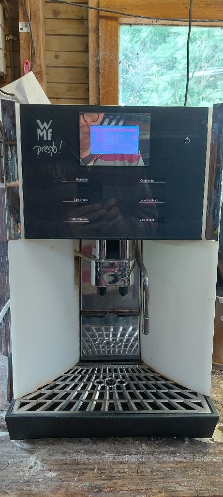WMF Presto 1400 koffiemachine, Ophalen, Afneembaar waterreservoir, 10 kopjes of meer, Koffiemachine