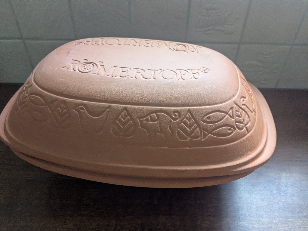 Römertopf ovenschaal, Overige typen, Verzenden, Overige merken, Natuurlijk materiaal
