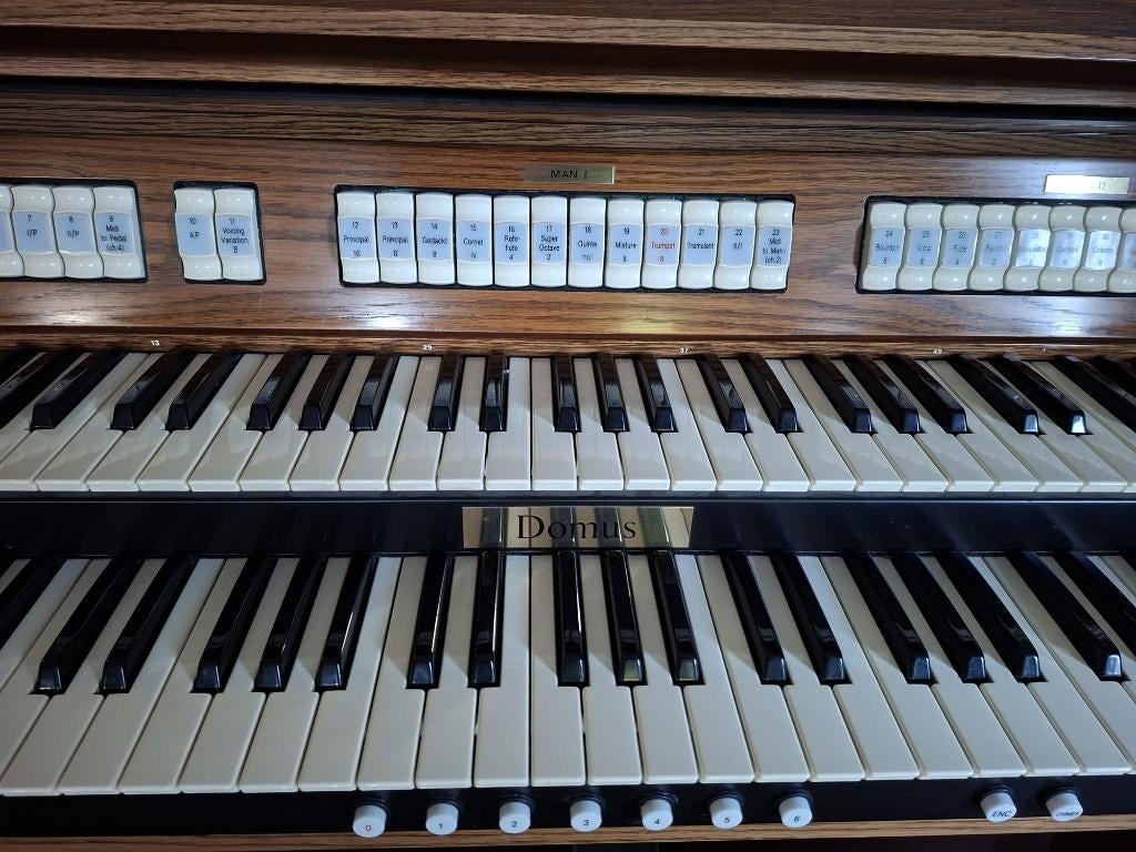 Orgel Domus Jubileum 227, Ophalen, Gebruikt, 2 klavieren, Orgel