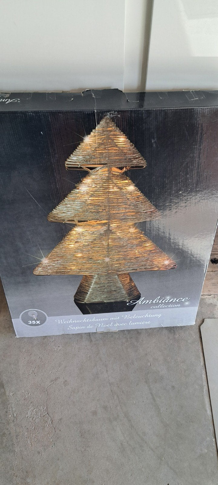 Kerst verlichting, Ophalen, Gebruikt