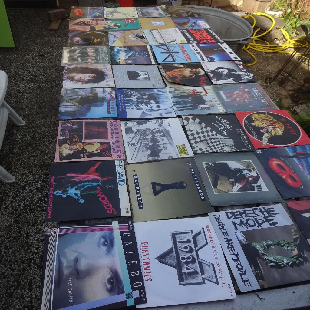 Singles rock, heavy metal uitzoeken voor eur 5,00 pst, Cd's en Dvd's, Vinyl Singles, Ophalen, Zo goed als nieuw, Rock en Metal
