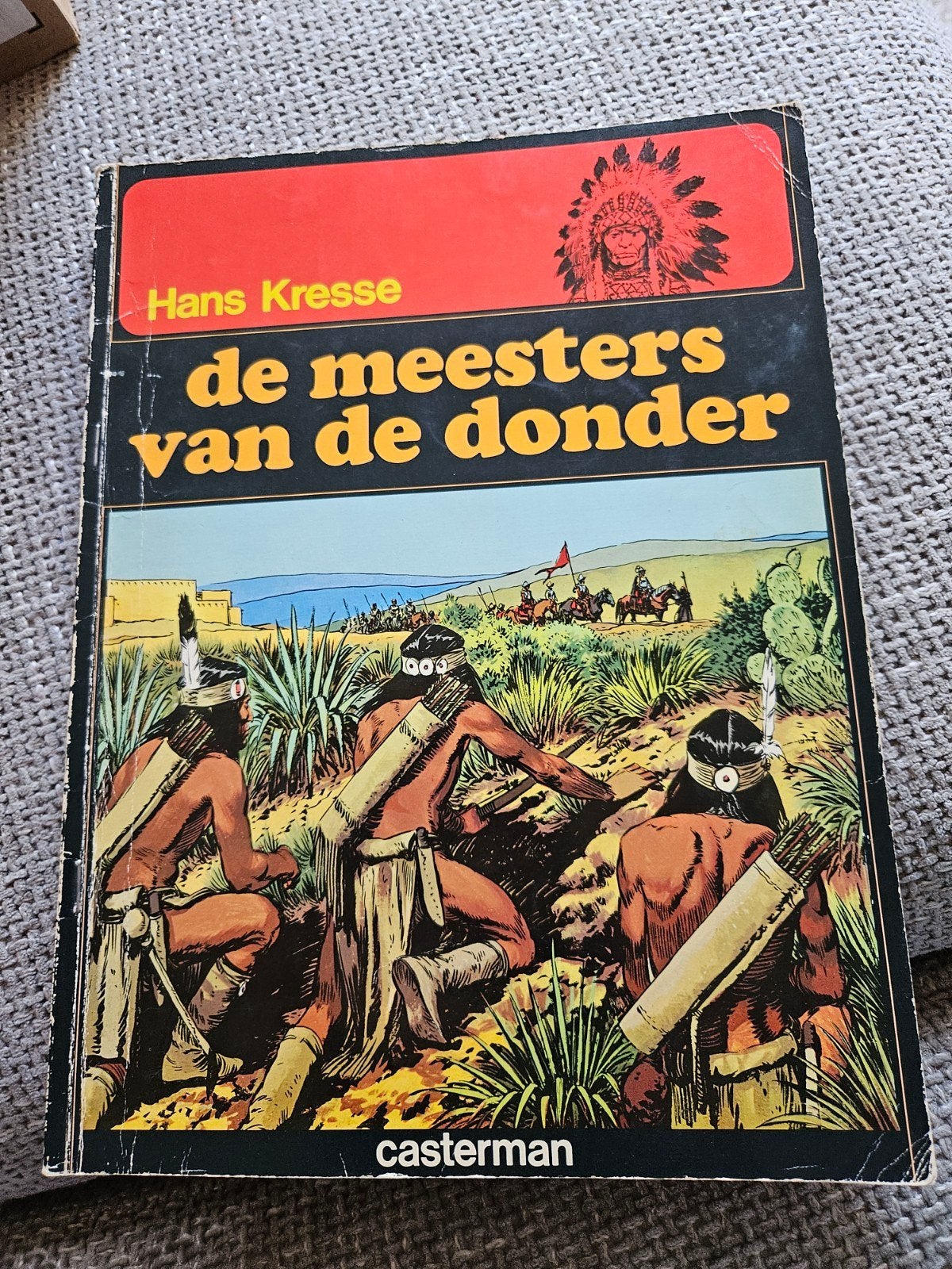 De Meesters van de Donder - Hans Kresse (Casterman), Eén stripboek, Ophalen of Verzenden, Gelezen, Hans Kresse