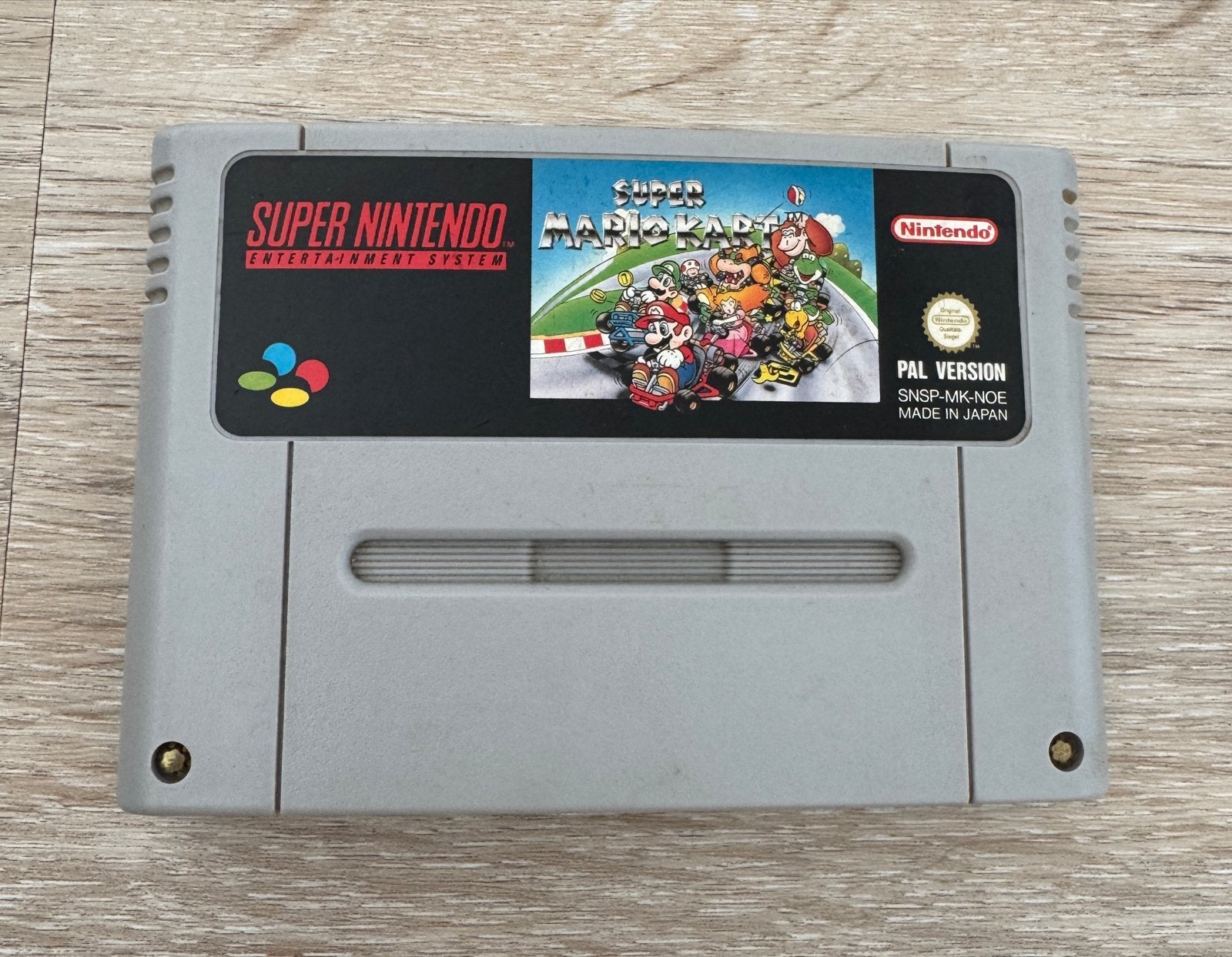 Super Mario Kart SNES PAL - Klassieke Racegame, Ophalen, Gebruikt, Racen en Vliegen, 2 spelers
