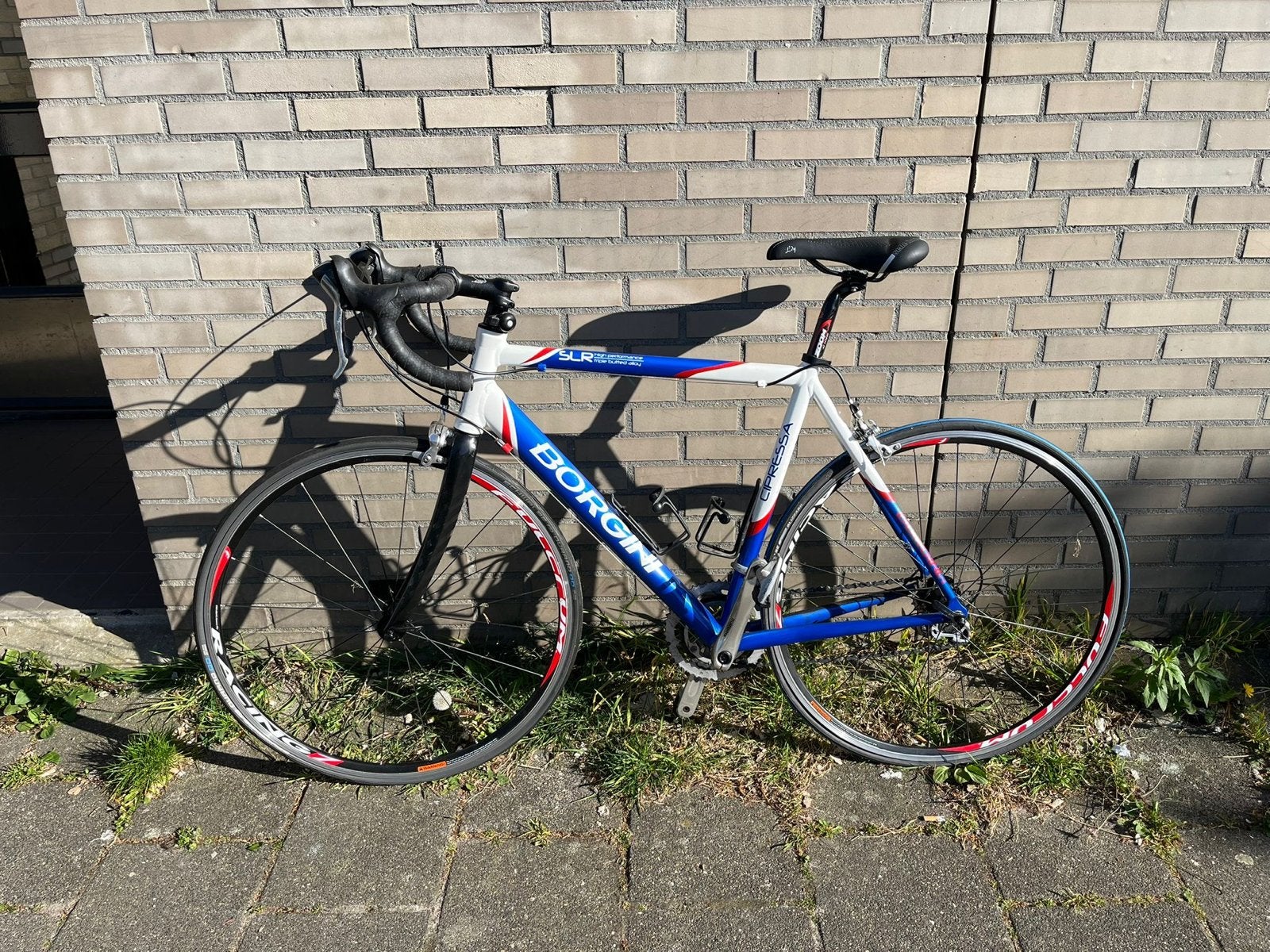 Nette Borgini Racefiets - Gebruikt maar in goede staat, 28 inch, Gebruikt, Velgrem, Aluminium
