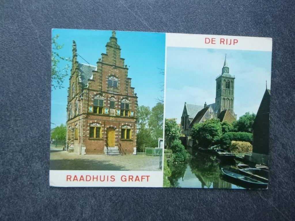 raadhuis Graft/de Rijp, Verzenden, 1980 tot heden, Ongelopen, Noord-Brabant