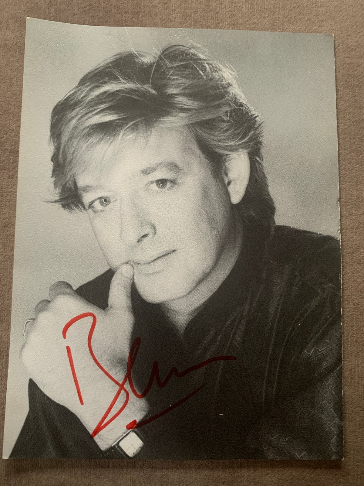 Gesigneerde foto van Benny Neyman, Gebruikt, 1980 tot heden, Foto, Ophalen of Verzenden