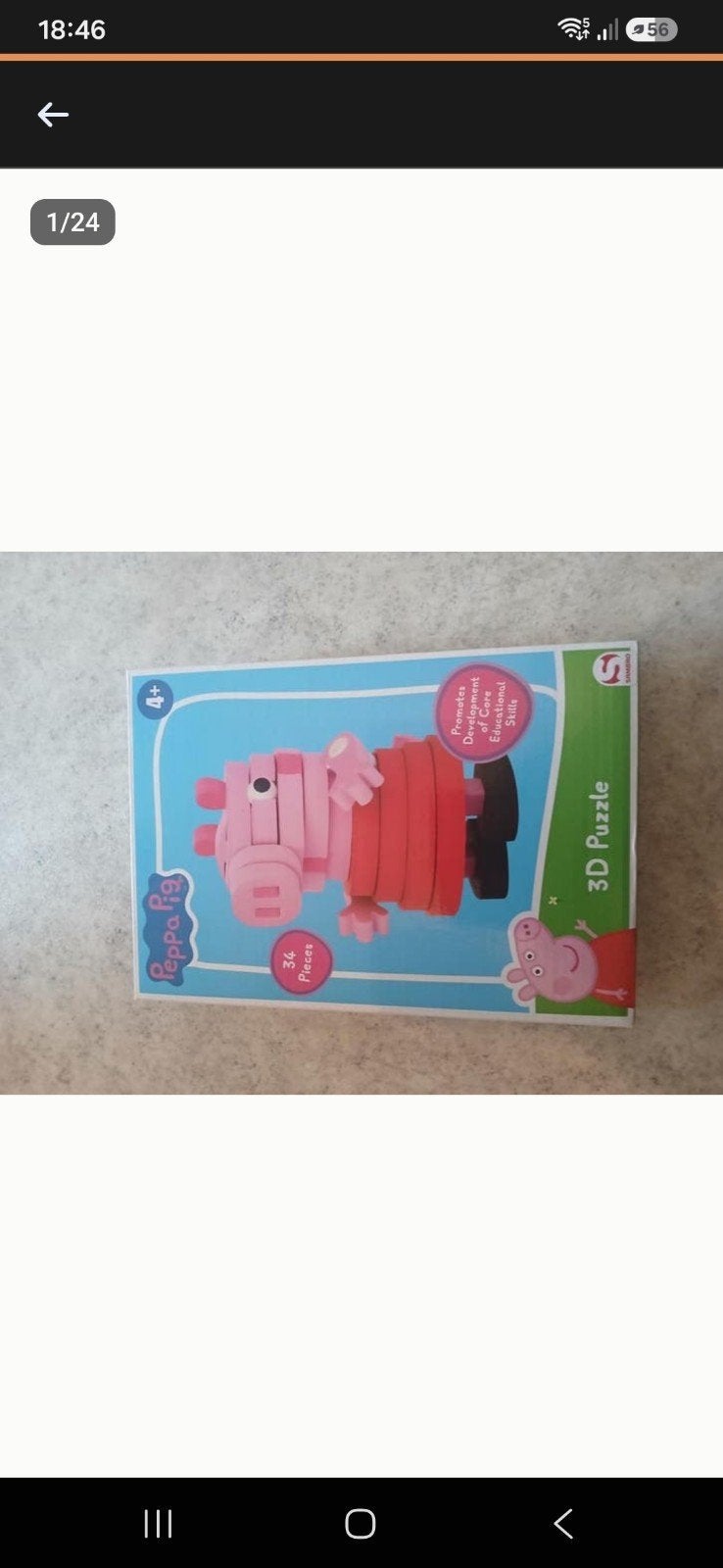 Peppa Pig Speelgoed Bundel: Puzzel, Knuffel, Zwembandjes, Ophalen of Verzenden, Zo goed als nieuw, Jongen of Meisje