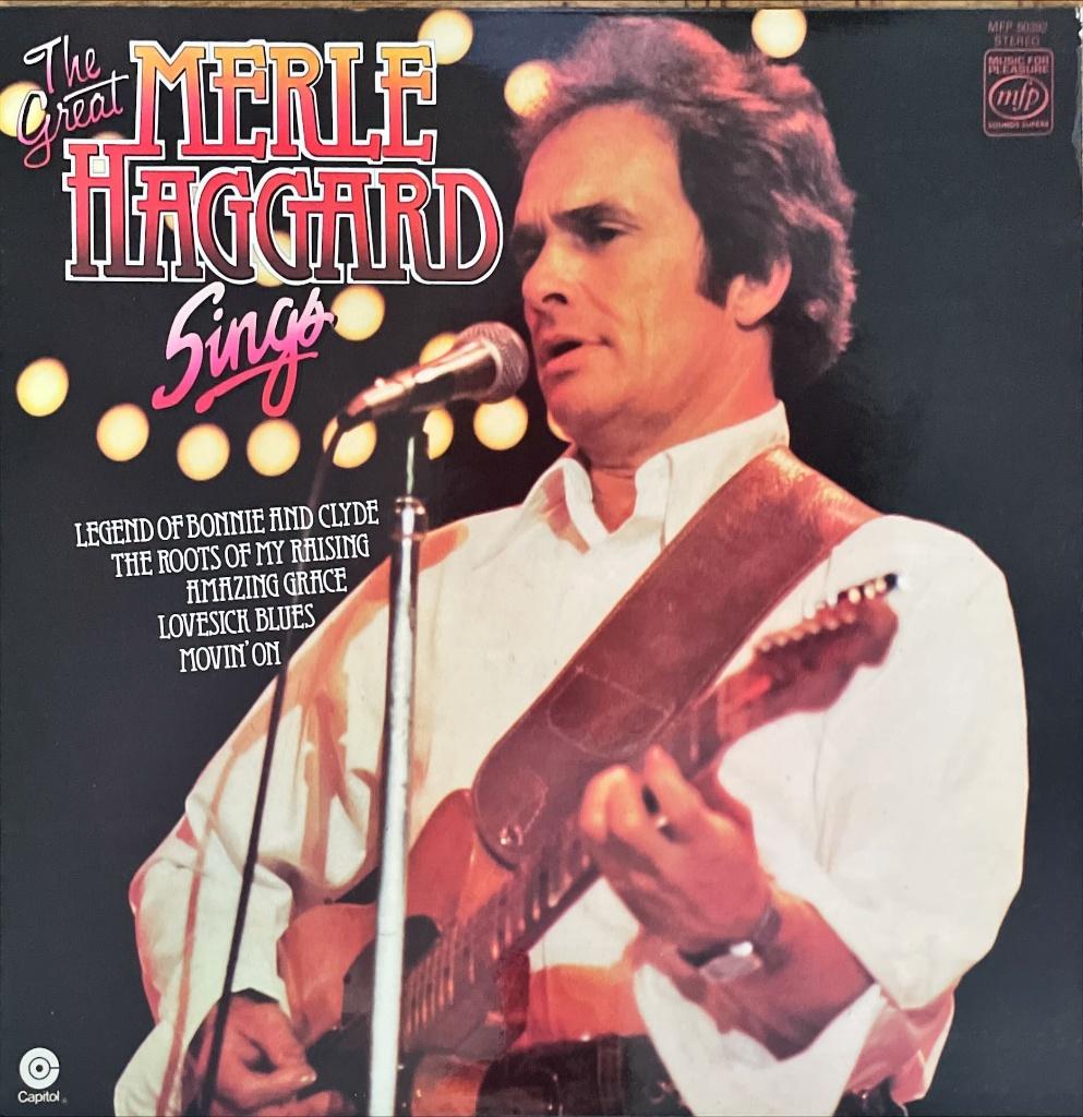Merle Haggard - The great Merle Haggard sings - Vinyl, Cd's en Dvd's, Gebruikt, Inclusief binnenhoes, Ophalen of Verzenden, 1970 - 1979