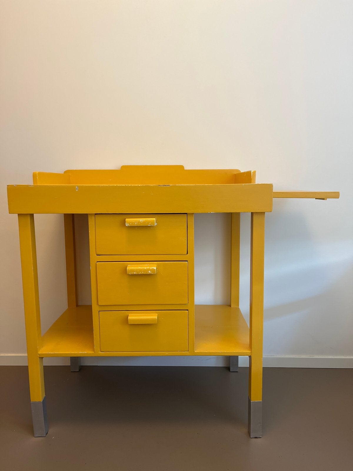 Vintage Commode - Verhoogd, Ophalen, Gebruikt, 50 tot 70 cm, 105 cm of meer