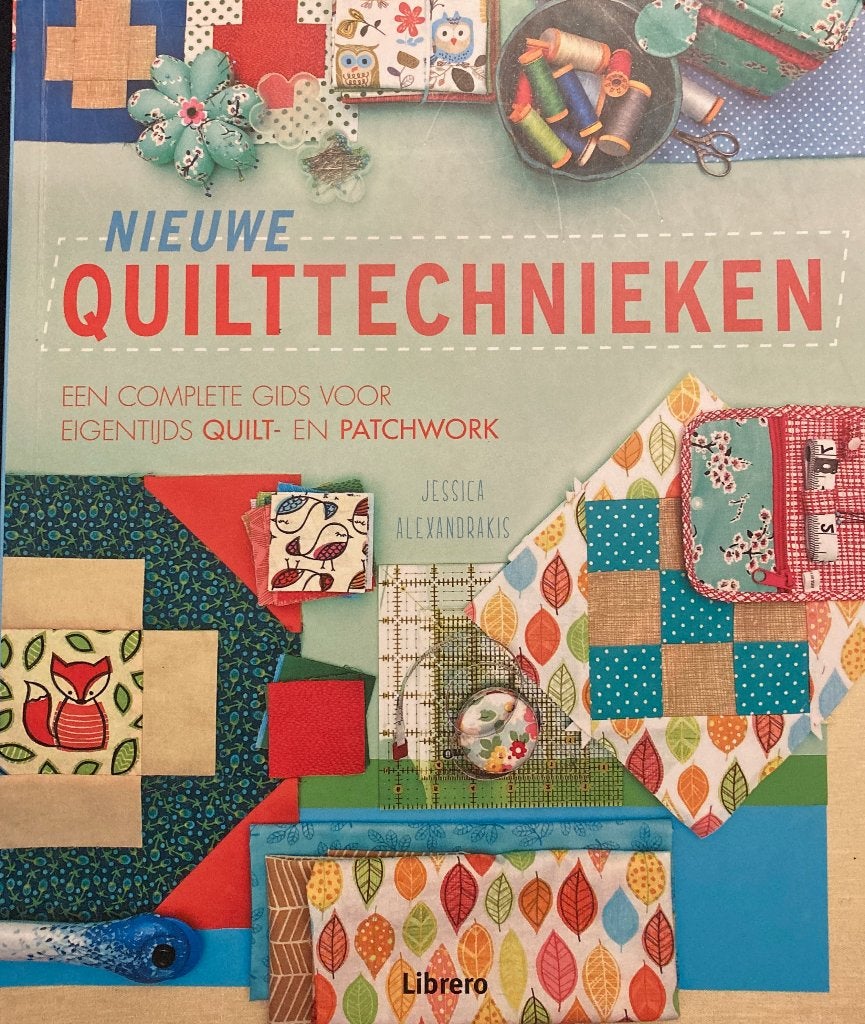Nieuwe quilttechnieken - Jessica Alexandrakis, Ophalen of Verzenden, Zo goed als nieuw, Applicatie