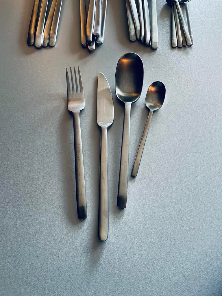 IKEA DATA Bestekset Compleet, Ophalen of Verzenden, Zo goed als nieuw, Rvs of Chroom, Vaatwasserbestendig