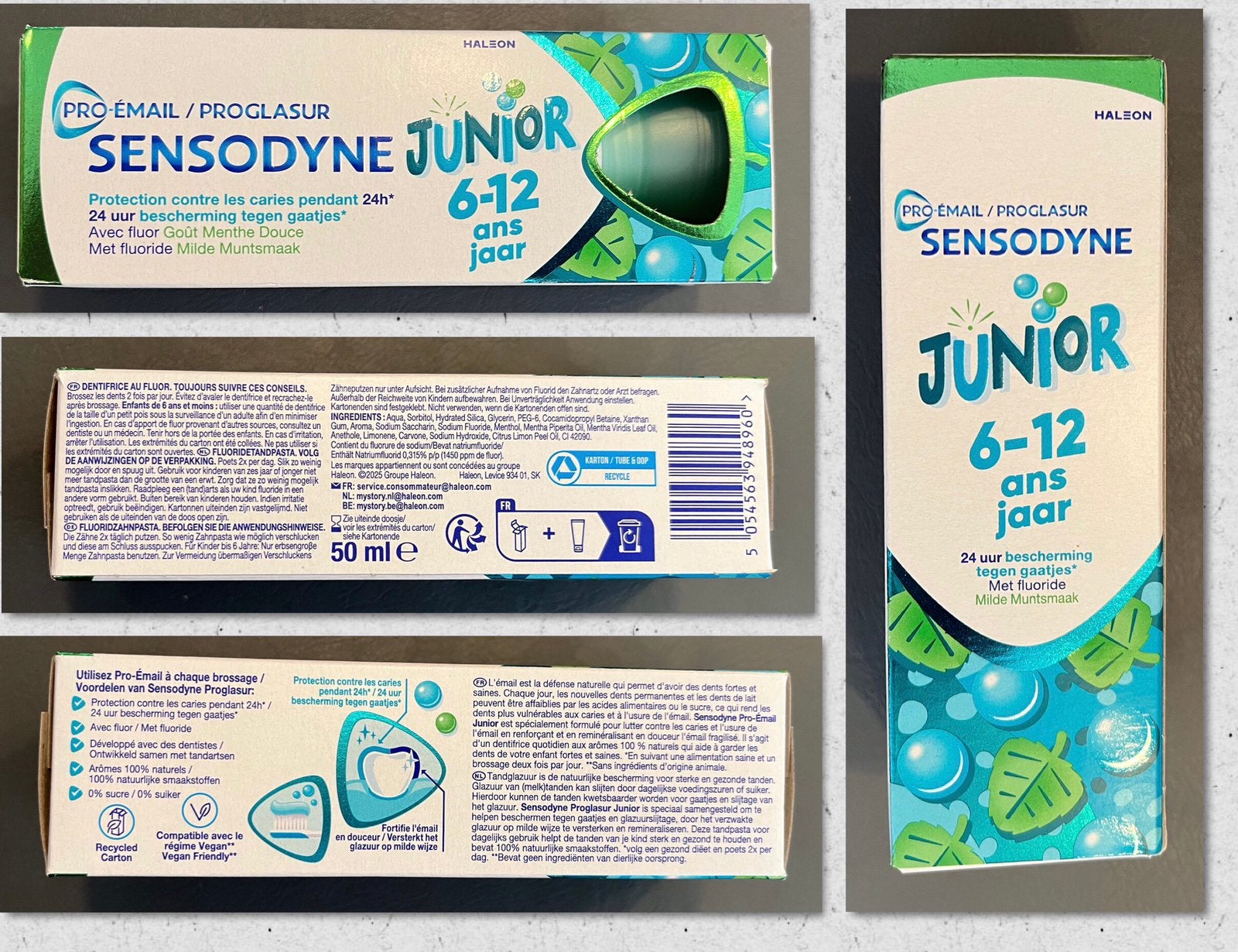 Sensodyne Proglasur Junior 6-12 Jaar Tandpasta. NIEUW!, Sieraden, Tassen en Uiterlijk, Uiterlijk | Mondverzorging, Ophalen, Nieuw