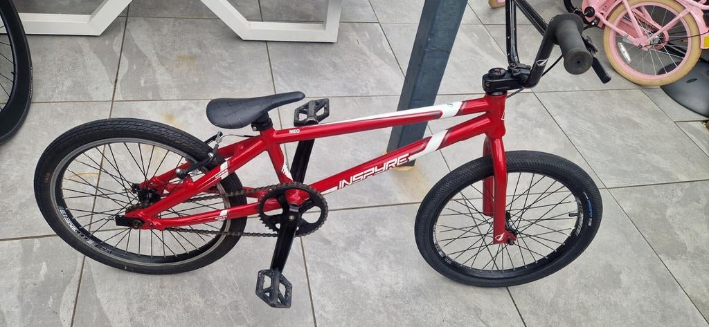 Inspyre Neo Pro BMX Racefiets - Zo goed als nieuw, Ophalen, Velgrem, Inspyre, Aluminium