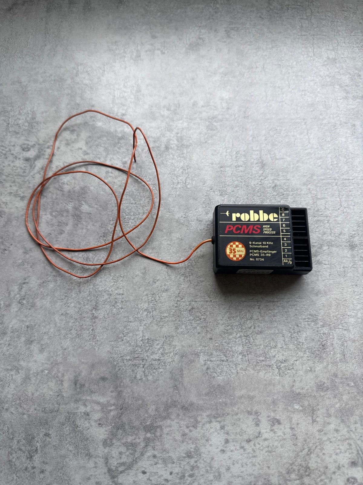 Robbe PCMS 35 MHz 9-kanaals ontvanger, Ophalen of Verzenden, Gebruikt