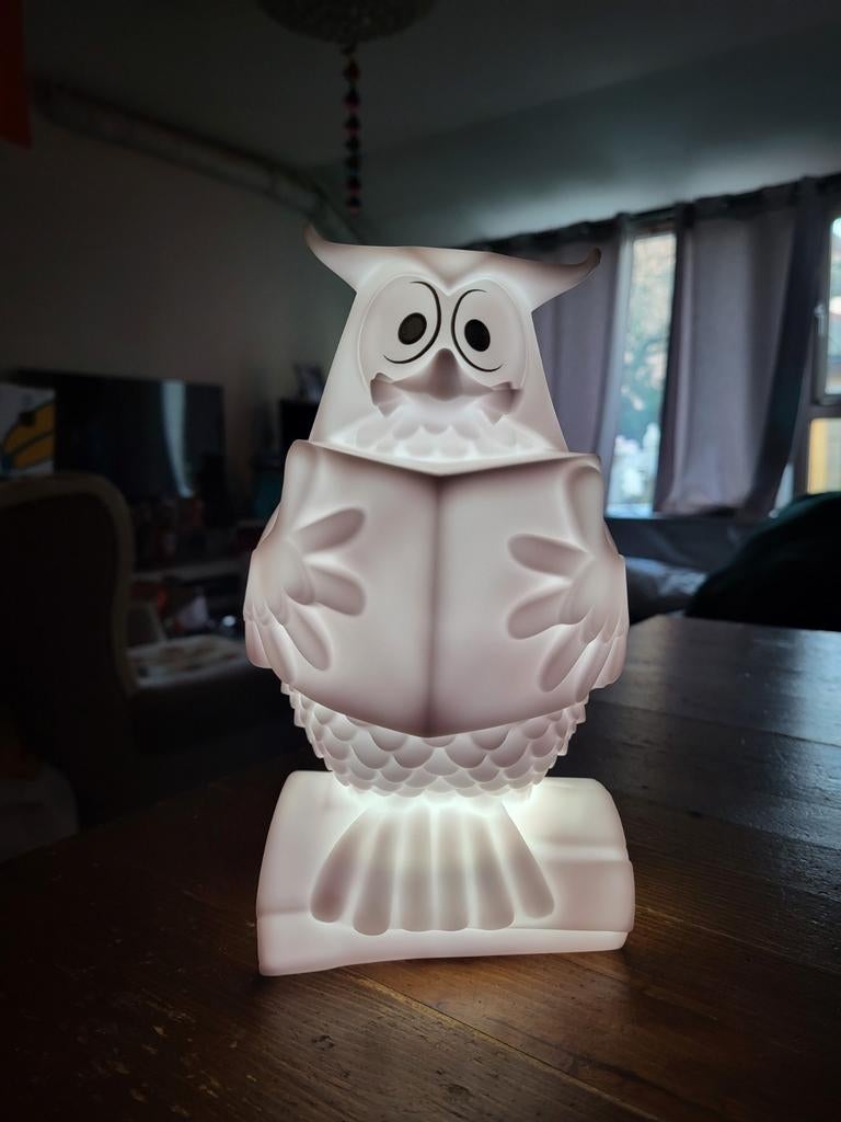 Meneer De Uil / Fabeltjeskrant Nachtlampje, Antiek en Kunst, Ophalen of Verzenden