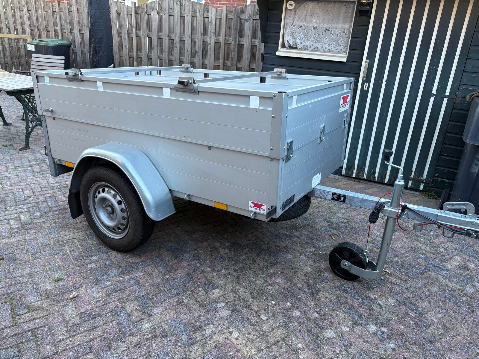 Anssems GT 750 Enkelasser Bagagewagen met Huif, Ophalen, Zo goed als nieuw