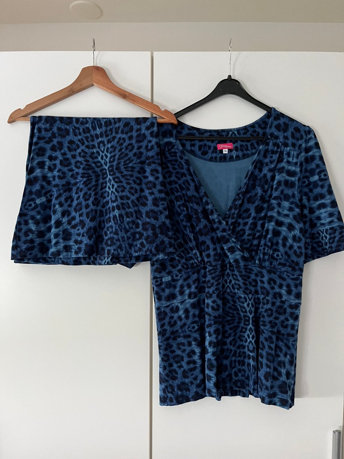 Tante Betsy tuniek en rok maat XL, Verzenden, Zo goed als nieuw, Zwart