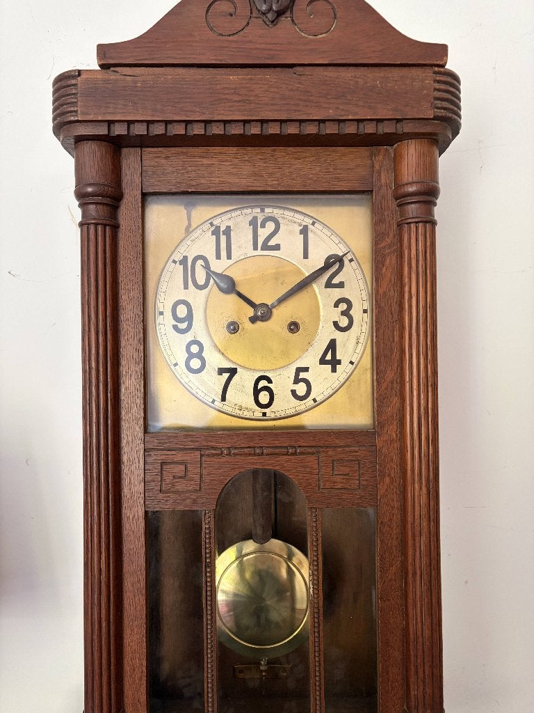 Regulateur ong. 1935 lees beschrijving, Antiek en Kunst, Ophalen