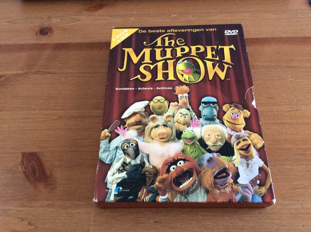 The Muppet Show 3-disc dvd box. 6 uur, Cd's en Dvd's, Alle leeftijden, Ophalen of Verzenden, Gebruikt, Komedie