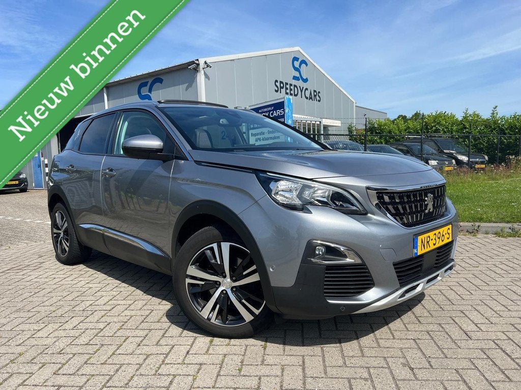 Peugeot 3008 1.2 PureTech Allure Automaat Navi Camera Pano, Gebruikt, 1199 cc, Automatische klimaatregeling, Leder en Stof
