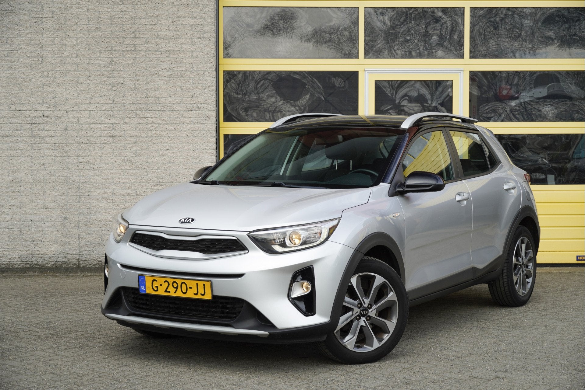 Kia Stonic 1.0 T-GDi DynamicLine BJ2019 Lmv 17" | Led | Pdc, Auto's, Voorwielaandrijving, Gebruikt, 49 €/maand, Origineel Nederlands