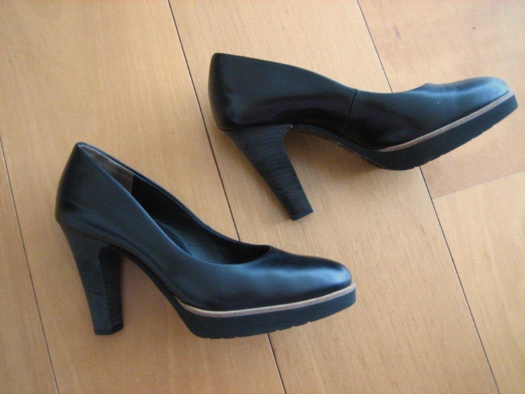 Chique elegante zwart leren pumps PAUL GREEN 37 snazzeys, Pumps, Zwart, Nieuw, Ophalen of Verzenden