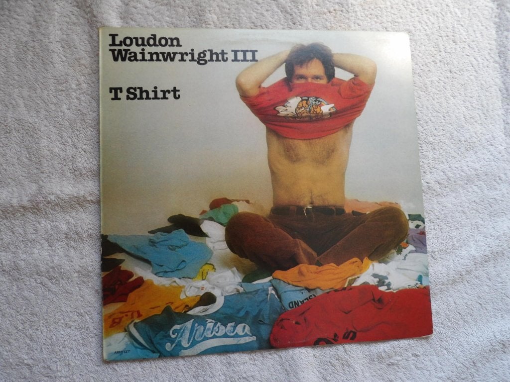 Loudon Wainwright III - T  SHIRT  ( uk ), LP, Verzenden, Beschermende buitenhoes, Zo goed als nieuw