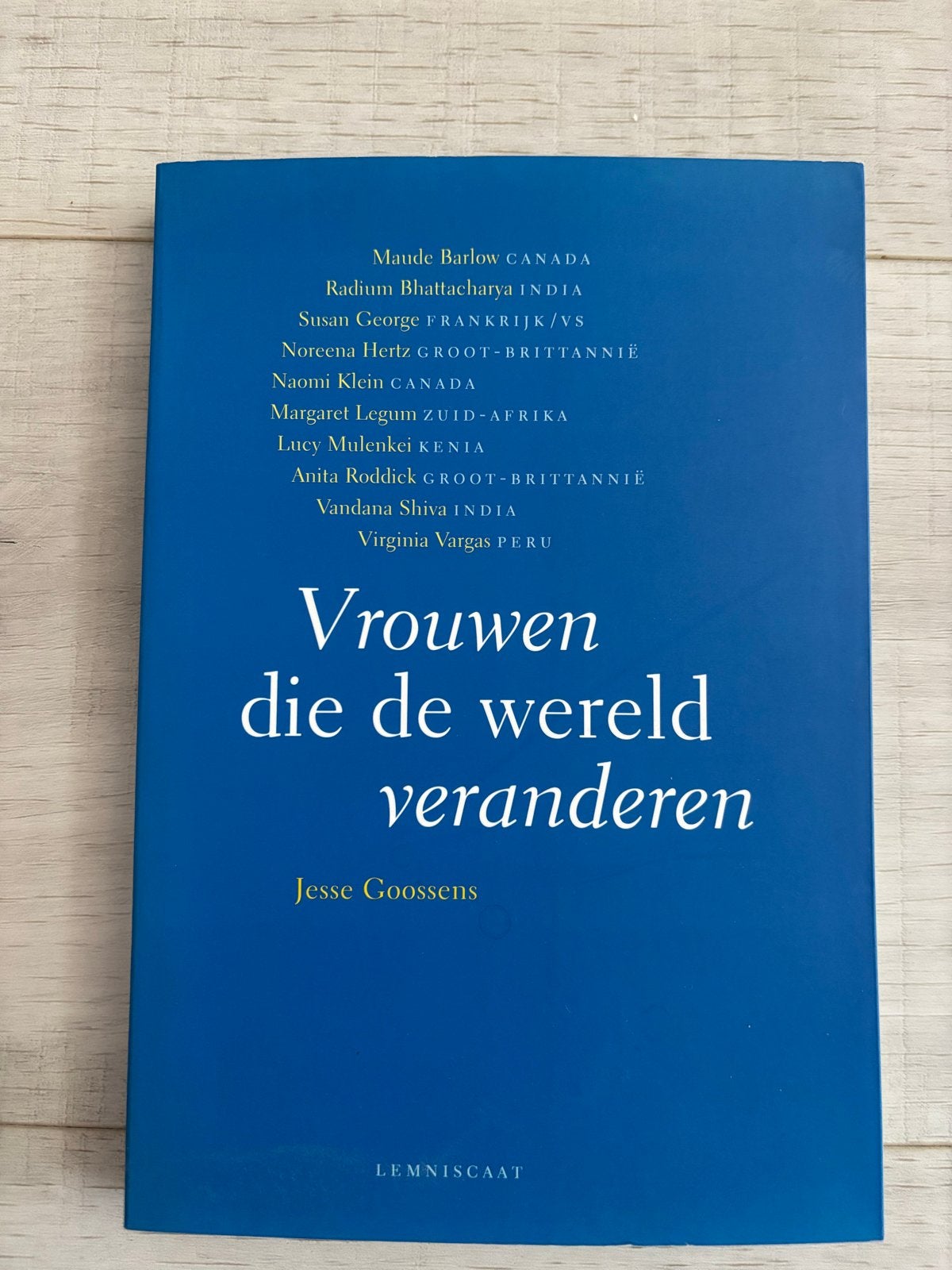 NIEUW! Jesse Goossens - Vrouwen die de wereld veranderen, Boeken, Maatschappij en Samenleving, Nieuw, Ophalen of Verzenden, Jesse Goossens