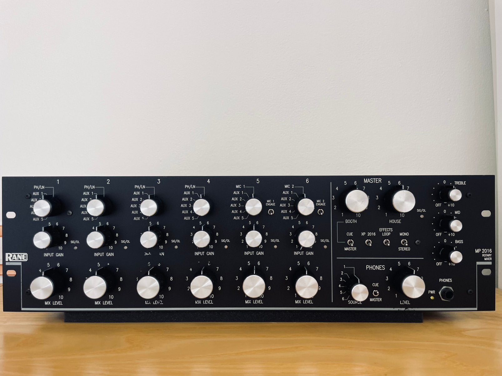 Rane MP 2016 Rotary Analog Mixer, Ophalen of Verzenden, Zo goed als nieuw