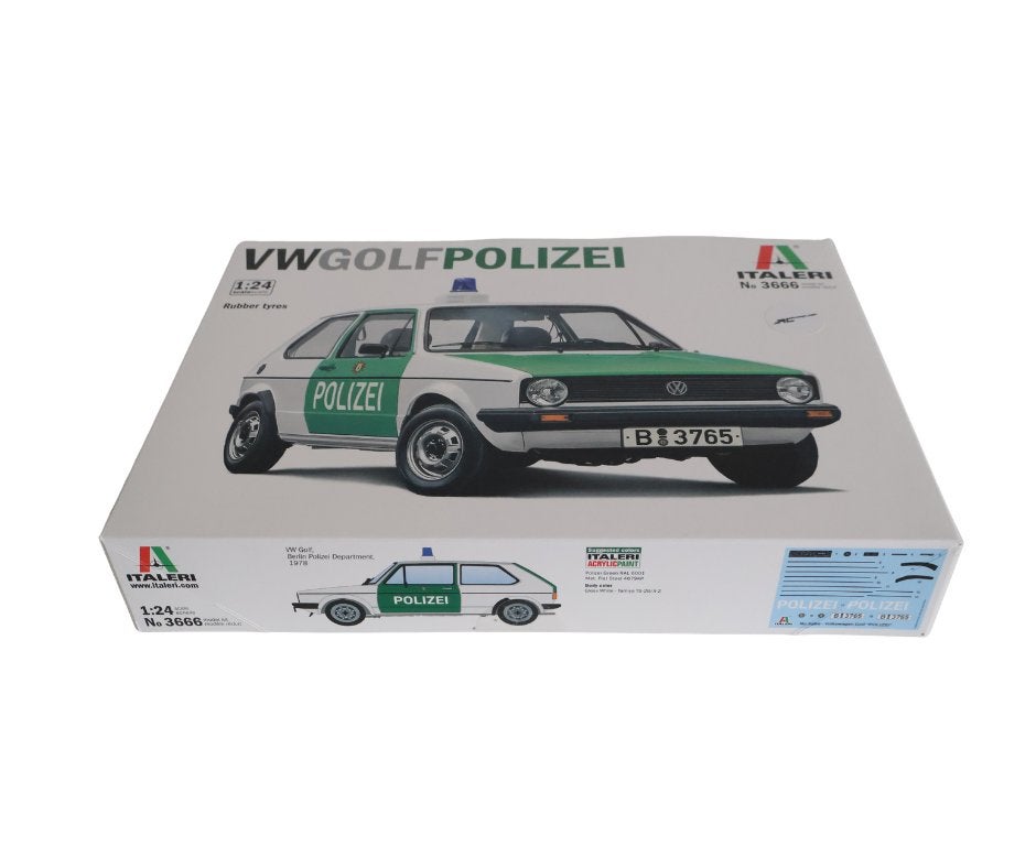 Italeri VW Golf "Polizei" ITA-3666, Groter dan 1:32, Nieuw, Ophalen of Verzenden, Italeri