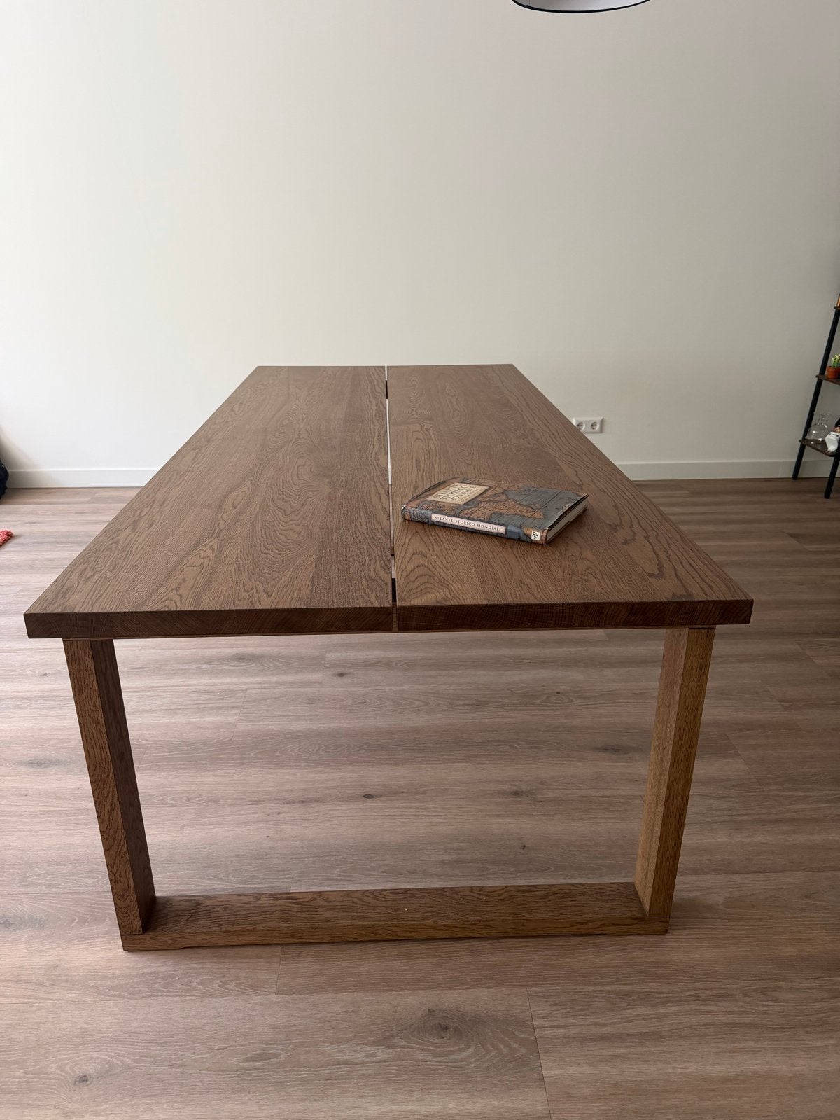 Table Ikea Morbylanga eettafel 220x100 - Uitstekende staat, Huis en Inrichting, Tafels | Eettafels, Ophalen, 100 tot 150 cm, Eikenhout