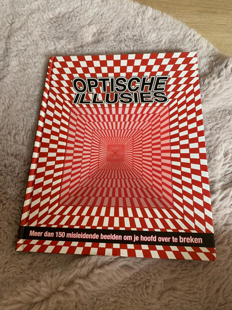 Optische illusies boek, Boeken, Ophalen of Verzenden, Zo goed als nieuw