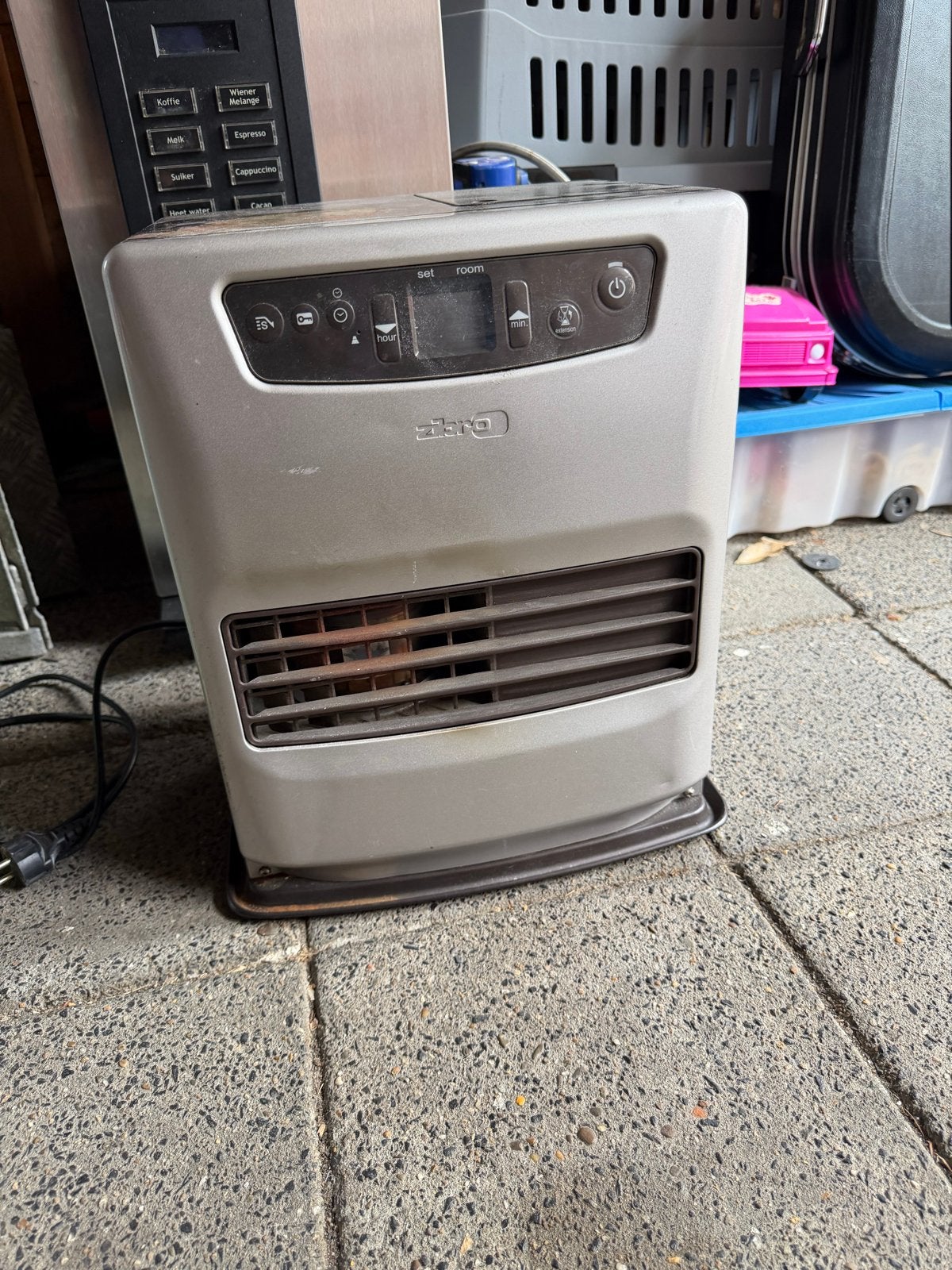 Te koop zibro laser kachel - Werkt perfect, Huis en Inrichting, Kachels, Ophalen, Gebruikt, Overige brandstoffen, Petroleumkachel