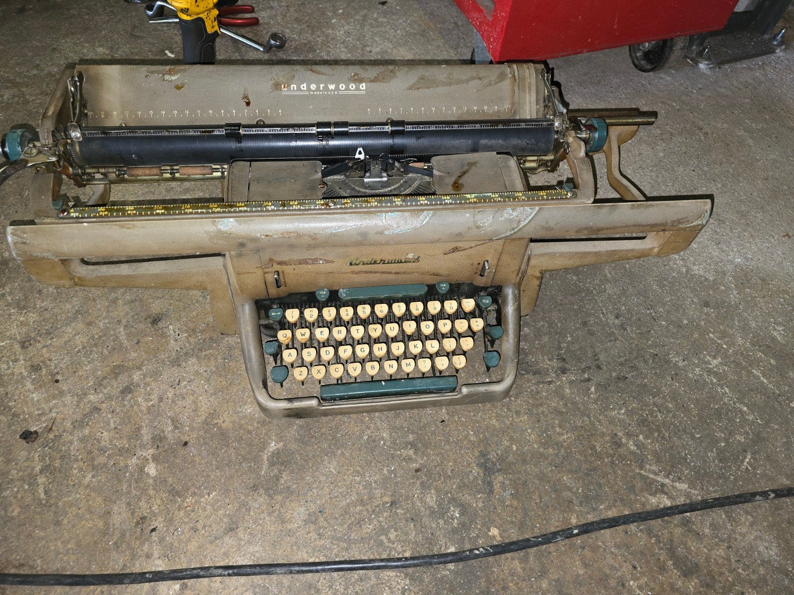 oude typ machine, Diversen, Ophalen