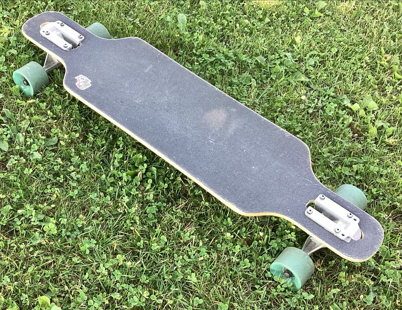 Oxelo Longboard 82cm - Gebruikt maar in goede staat, Ophalen of Verzenden, Gebruikt, Skateboard, Longboard