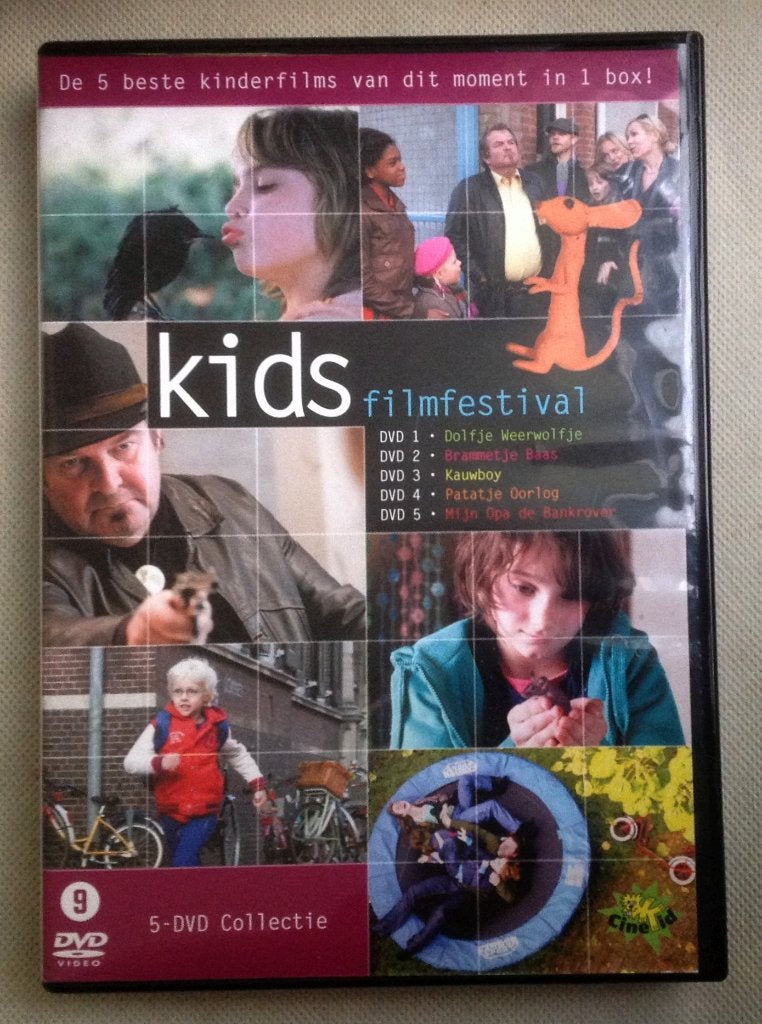 Cinekid  Box 2012 Kids Filmfestival (5DVD), Vanaf 9 jaar, Verzenden, Gebruikt, Overige genres