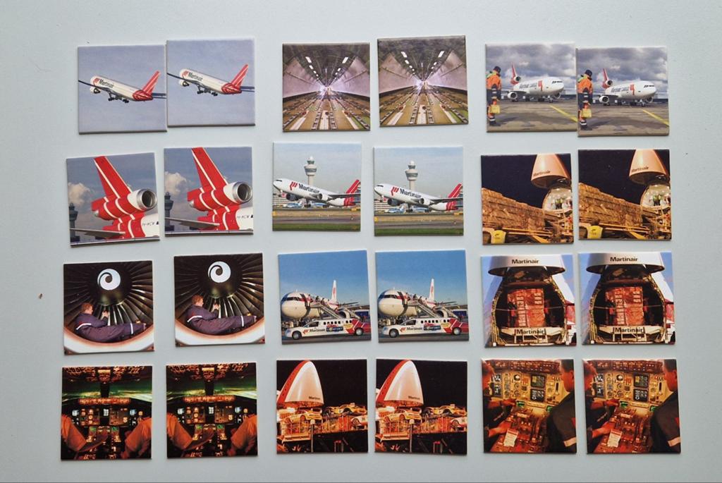 Martinair memory spel, Ophalen of Verzenden, Overige typen