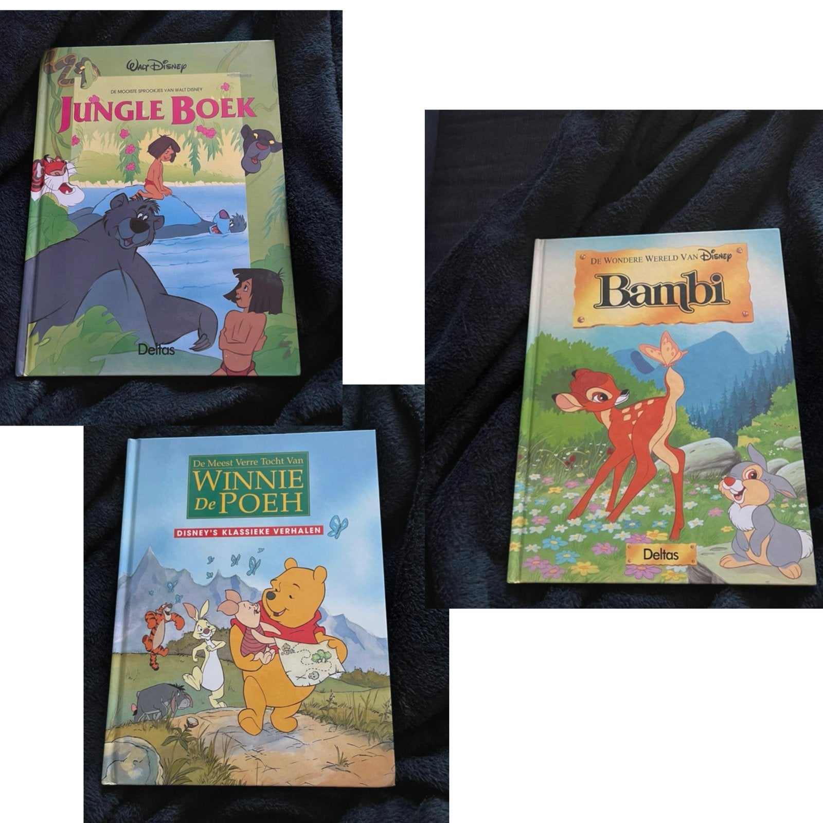 Drie originele Disney boeken te koop, Boeken, Ophalen of Verzenden, Zo goed als nieuw, Sprookjes