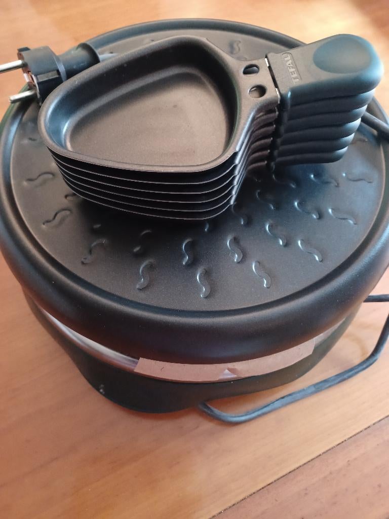 Tefal Gourmet/Raclette Grill, Ophalen, Zo goed als nieuw, 4 t/m 7 personen