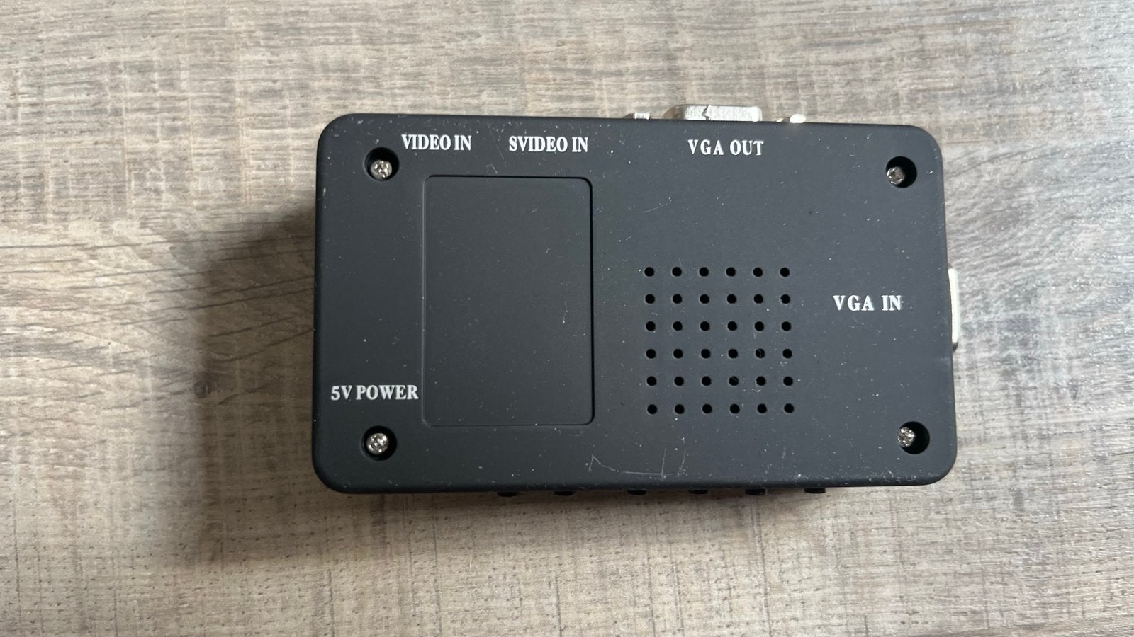 Video Converter: Video/BNC naar VGA - Inclusief kabels, Ophalen of Verzenden, Zo goed als nieuw