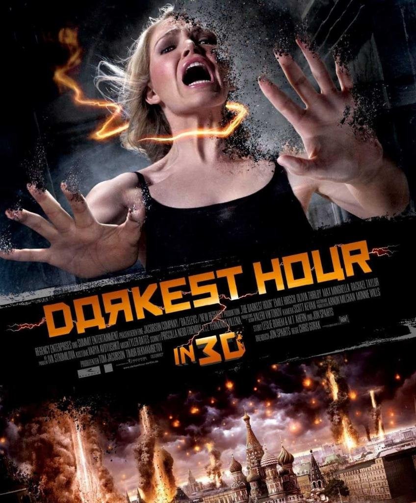 THE   DARKEST   HOUR      filmposter., Rechthoekig Staand, Verzenden, Nieuw, A1 t/m A3