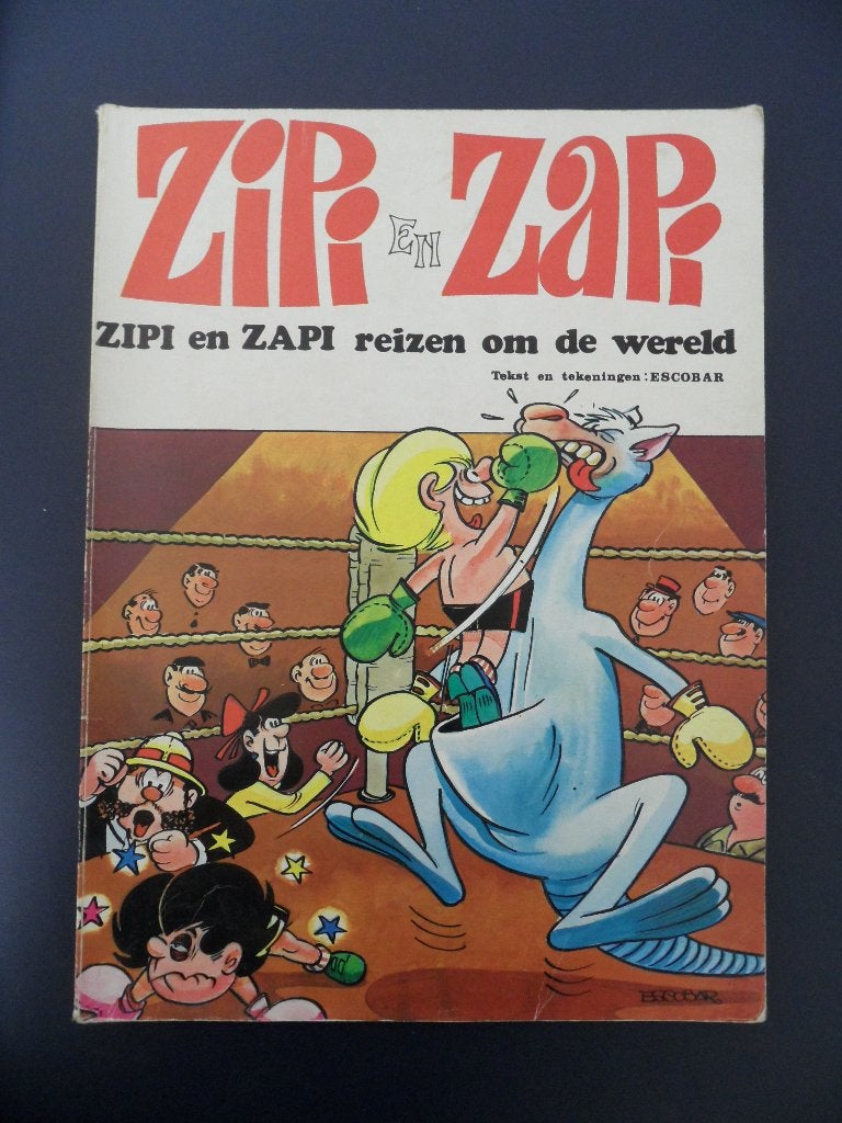Zipi en Zapi. Zipi en Zapi reizen om de wereld., Eén stripboek, Ophalen of Verzenden